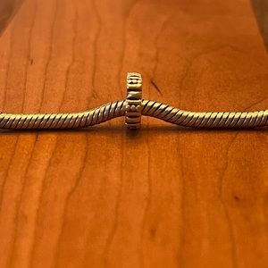 PANDORA Retired Tic Toc Spacer Charm